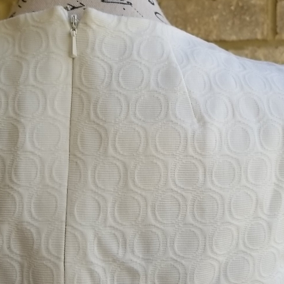 Beautiful Ann Klein Dress White Sz 2 - Picture 7 of 8